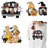 New (4 sets) Halloween Iron on Patches Heat