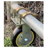 Gate Wheels for Metal Tube Gate - 2 Pack 6" Farm