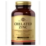 New Solgar Chelated Zinc, 250 Tablets - Zinc for