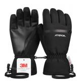 New ATERCEL Waterproof Ski Gloves, Warm 3M