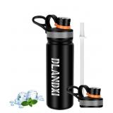 New DLANDXI 24 Oz Insulated Stainless Steel Water