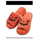 New Spooky Slides Halloween Slippers Jack O