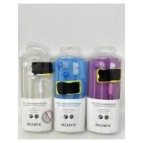 New (3) Sony MDREX15AP In-Ear Earbud Headphones