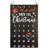 New Christmas Countdown Calendar, Farmhouse