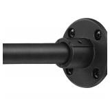 Black Shower Curtain Rod - Adjustable Shower