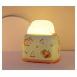 New ONEVER Cute Night Light for Kids LED Toast