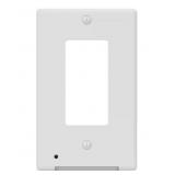 New Westek LumiCover White 1 Gang Plastic Duplex