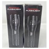 New Pair of Generic Tactical Flashlight,