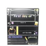 Shemira First Day of School Board, My First and