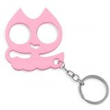 New (3) Color Brass Knuckles Keychain