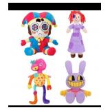 New Digital Circus Plush 4PCS Set