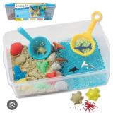 New Ocean And Sand Sensory Bin - Creativity For