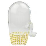 VGEUNA Unique Glass Ashtray Suitable for Both