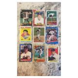 VINTAGE LOT OF ROGER CLEMENS CARDS - BOSTON RED