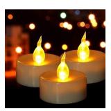 New Battery Tea Lights-24 Pack LED Tea Lights