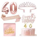 598-New 40th Birthday Gifts Decorations for Women