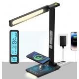 LED Desk Lamp with Wireless Charger: Desk Lamps
