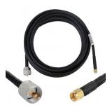New 25 ft SMA Male to PL259 UHF S-MR240 Extension