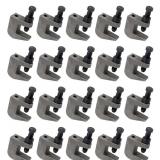 3/8"-16 Iron Safety Rod Beam Clamps, UNC