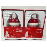 New (2) Cfgut Hand Warmers Rechargeable - S