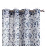 New jinchan Vintage Linen Curtains for Living