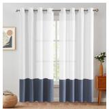 New Lazzzy Linen Blend Curtains for Living Room