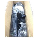 2 Pack Black Plant Trellis with Bird Design, New