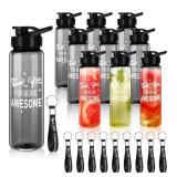 Dandat 10 Pcs Thank You Gifts Water Bottles