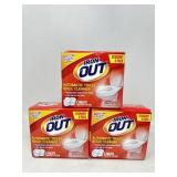 New (3) Iron OUT Automatic Toilet Bowl Cleaner,