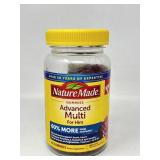 New Nature Made Advanced Multivitamin Gummies for