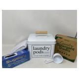 New Laundry Pods Container Comes With Scoop and 3