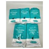 New (5) Amazon Basics Flushable Adult Toilet