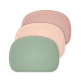 New Cuddle Campus Set of 3 Silicone Placemats