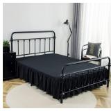New Bed Skirts King Size 78x80 Ruffled Bed Skirt