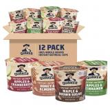 Quaker Instant Oatmeal Express Cups, 4 Flavor