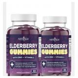 New NEW AGE (2-Pack) Premium Elderberry Gummies
