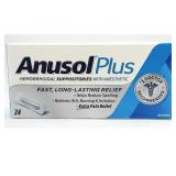 Anusol Plus - Hemorrhoidal Suppositories (24