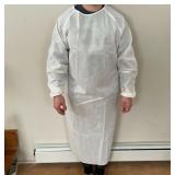 New Isolation Gowns Disposable Level 2 White