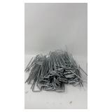 New lot of 6inch tiny metal stakes for ground. No