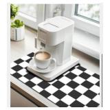 New Checkered Dish Drying Mat for Kitchen
