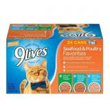 New 9Lives Seafood & Poultry Favorites Wet Cat