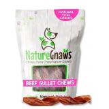 New Nature Gnaws Beef Gullet Springs for Dogs