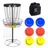 Like new Disc Golf Basket with Disc Target