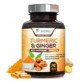 New Turmeric Curcumin with BioPerine & Ginger 95%