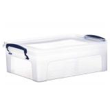 New (8) Superio 6.25 Quart Clear Plastic Storage