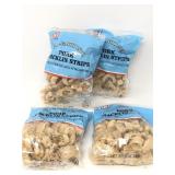 New 4 Ct Brimï¿½s Pork Crackling Strips Snacks, 3