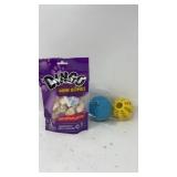 New dog toys and dog treat. Dog treats BB: