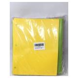 New 18 Pack of Heavy Duty Plastic Folders with
