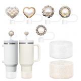 New 5PCS Shiny Covers Cap for Stanley Cup 30&40oz