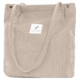 New TCHH-DayUp Corduroy Tote Bag for Women Girl